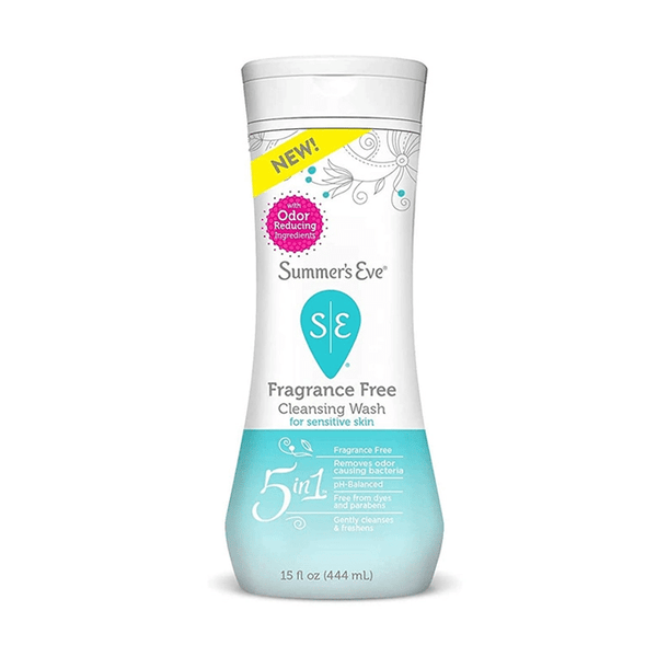 Summer's Eve Fragrance Free Intimate Wash for Sensitive Skin - 444ml