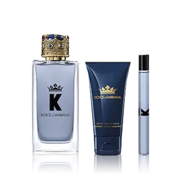 Dolce &amp; Gabbana K Eau de Toilette 100ml + Eau de Toilette 10ml + Shower Gel 75ml Set