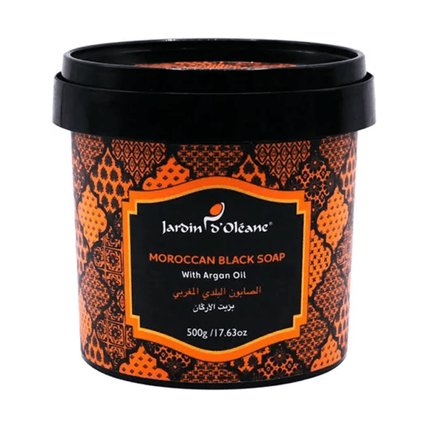 Moroccan Black Soap with Argan Oil from Gardenia Olian - 500g