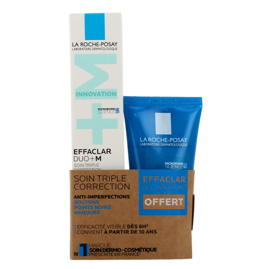 La Roche-Posay Effaclar Duo+ La Roche-Posay Dermo-M+ Acne Clearing Cream 40ml