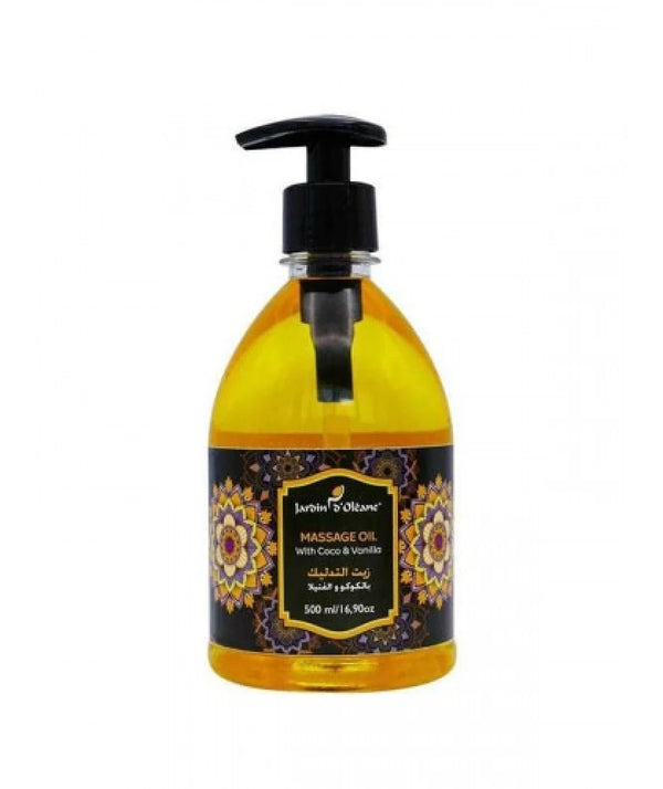 Gardenia Olian Cocoa &amp; Vanilla Massage Oil - 500ml