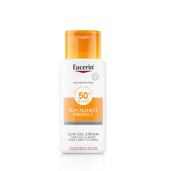 يوسيرين - كريم جل واقي من الشمس SPF50 + حماية من حساسية الشمس - 150 مل