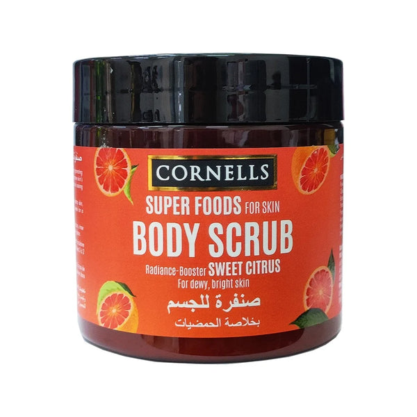 Cornel's Superfoods Citrus Body Scrub - 475ml 