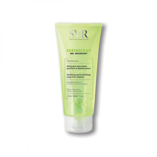 SVR Foaming Gel Cleanser Soap Free and Skin Purifying 200ml